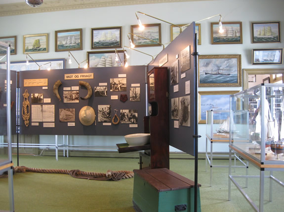 Seefahrergeschichte in Nordby Fanö- Museum