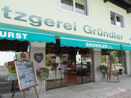 Metzgerei Gründler in Kössen