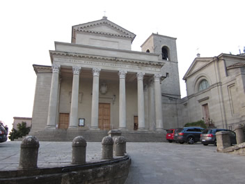 römischer Tempel oder Kirche in San Marino