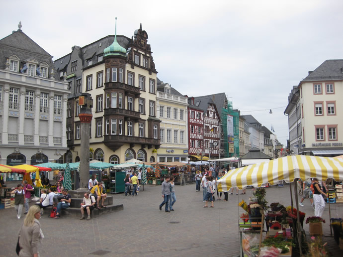 Das Marktkreuz von Trier