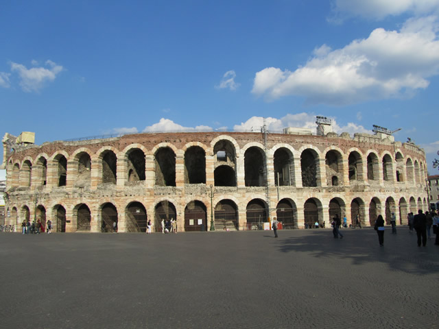 Die römische Arena von Verona