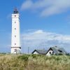 Leuchtturm bei Blavand an der Westspitze Dänemarks